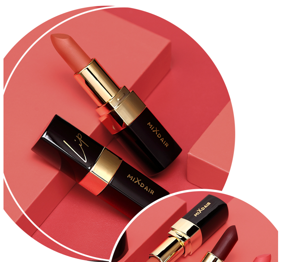 MIXDAIR Set of 3 Matte Creamy Lipsticks