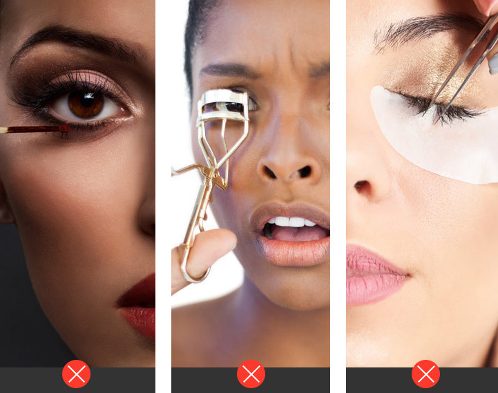 Mini portable eyelash curler- USB charging