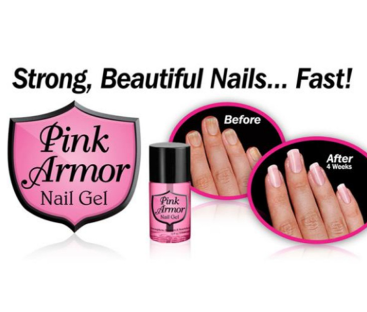 PINK ARMOR Nail Gel- As seen on TV!!