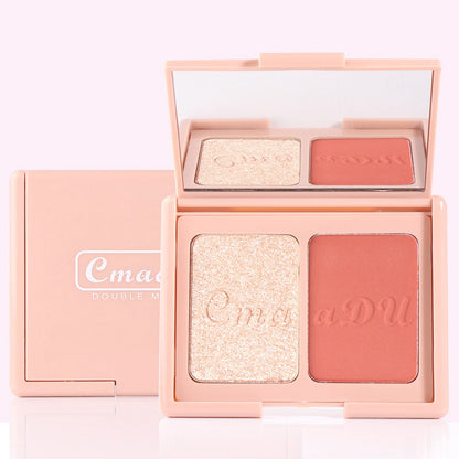 CmaaDU Natural Blush & Highlighter Duo