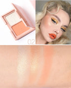 CmaaDU Natural Blush & Highlighter Duo