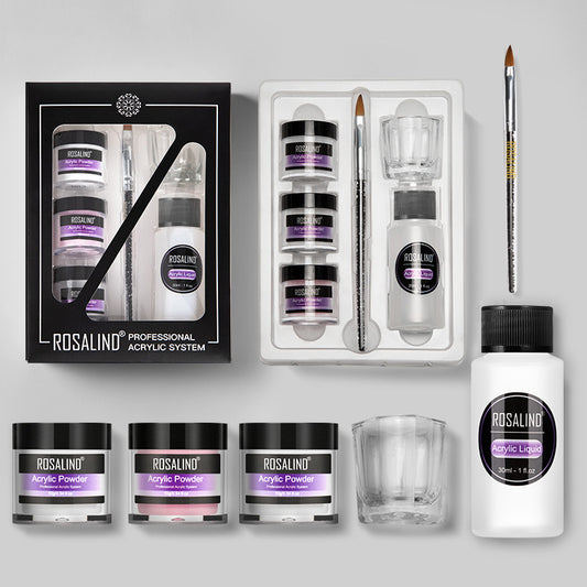 ROSALIND Nail Powder Acrylic System Kit