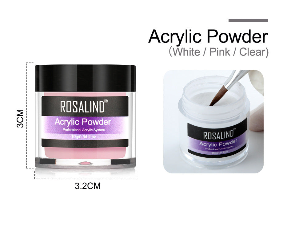 ROSALIND Nail Powder Acrylic System Kit