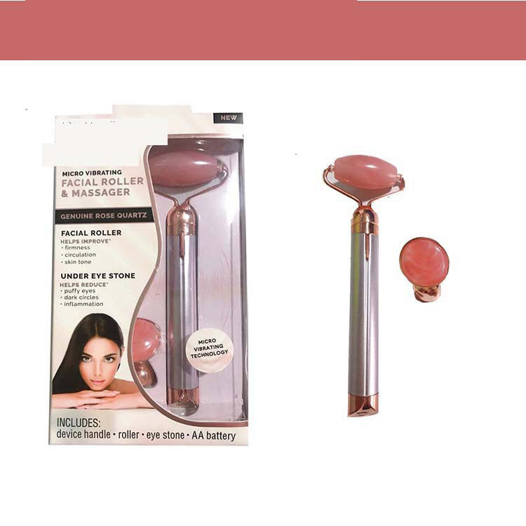 FLAWLESS Micro Vibrating Facial Stone Roller & Massager
