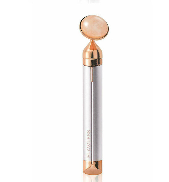 FLAWLESS Micro Vibrating Facial Stone Roller & Massager