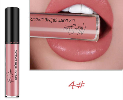 ALLEN SHAW Silky Cream Liquid Lipstick