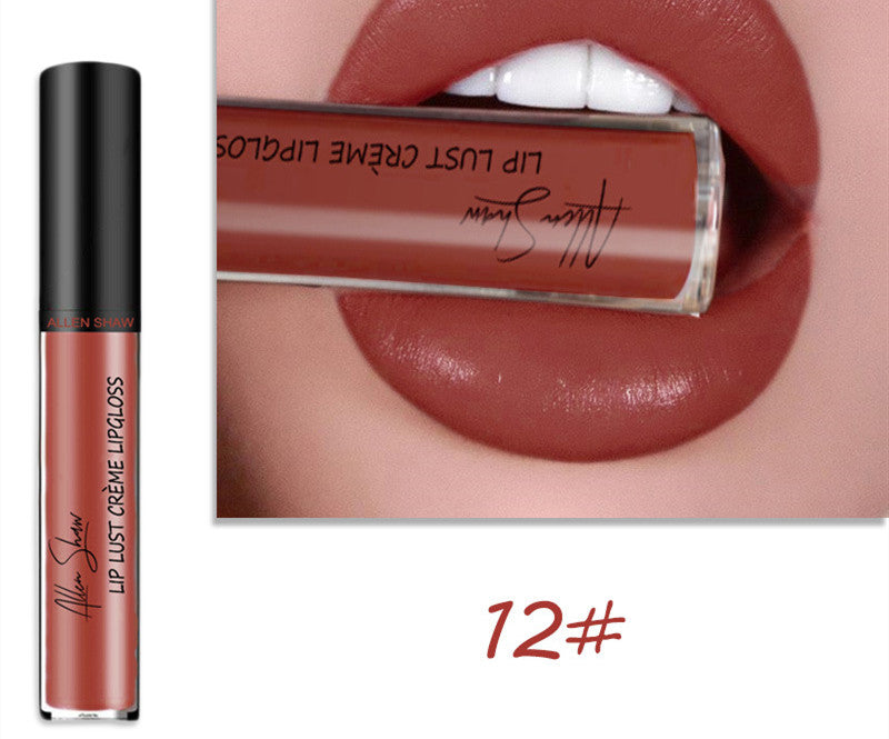 ALLEN SHAW Silky Cream Liquid Lipstick