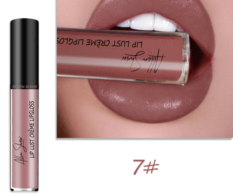 ALLEN SHAW Silky Cream Liquid Lipstick