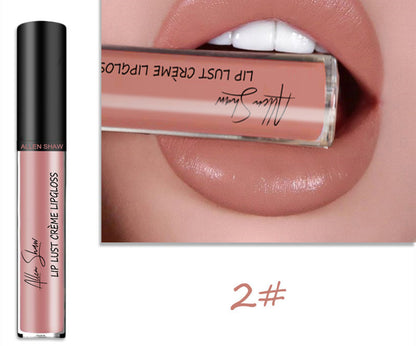 ALLEN SHAW Silky Cream Liquid Lipstick