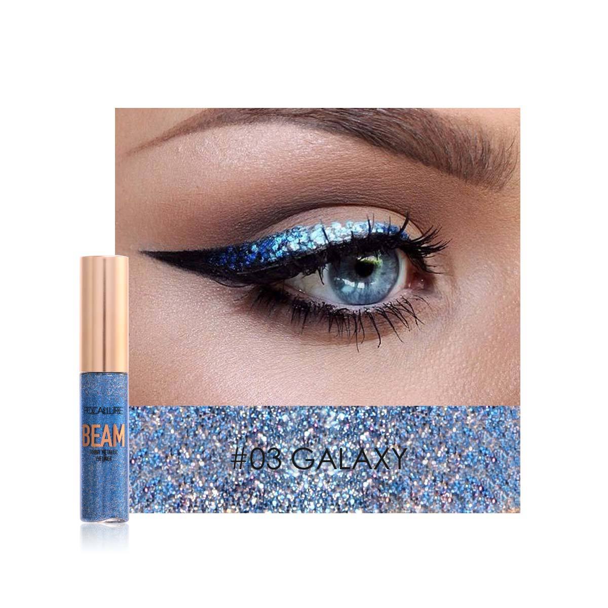 FOCALLURE Pearlescent & Glitter Liquid Eyeliner