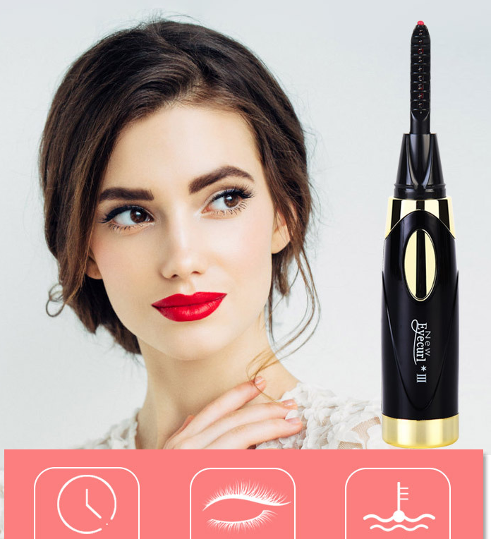 Mini portable eyelash curler- USB charging
