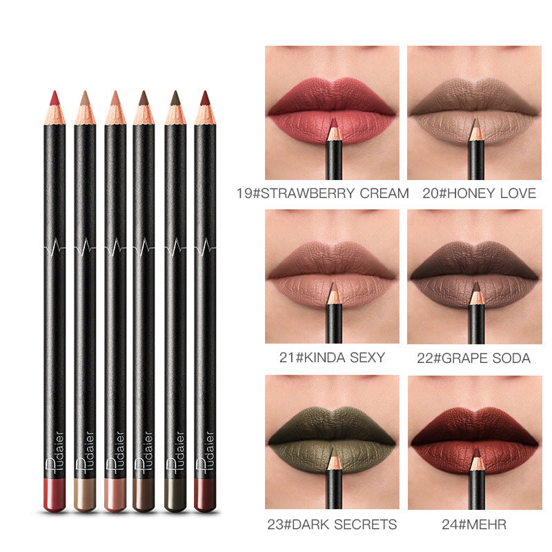 PUDAIER Long lasting Lip Liners set