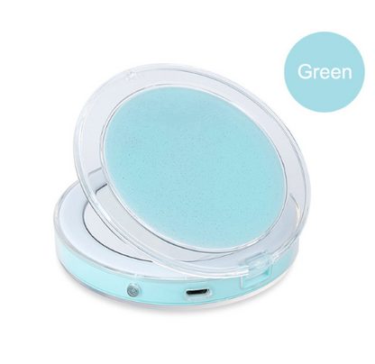 LED Lighted 3X Magnifying Compact Mirror