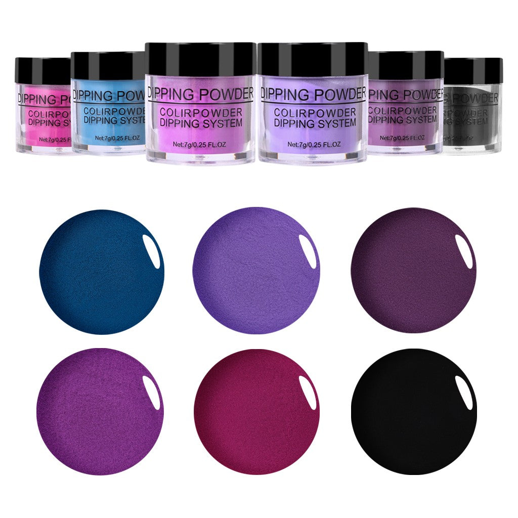 Nails Dipping Powder 6 pieces Set