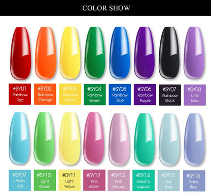 SAVILAND Nail Color Poly Gel