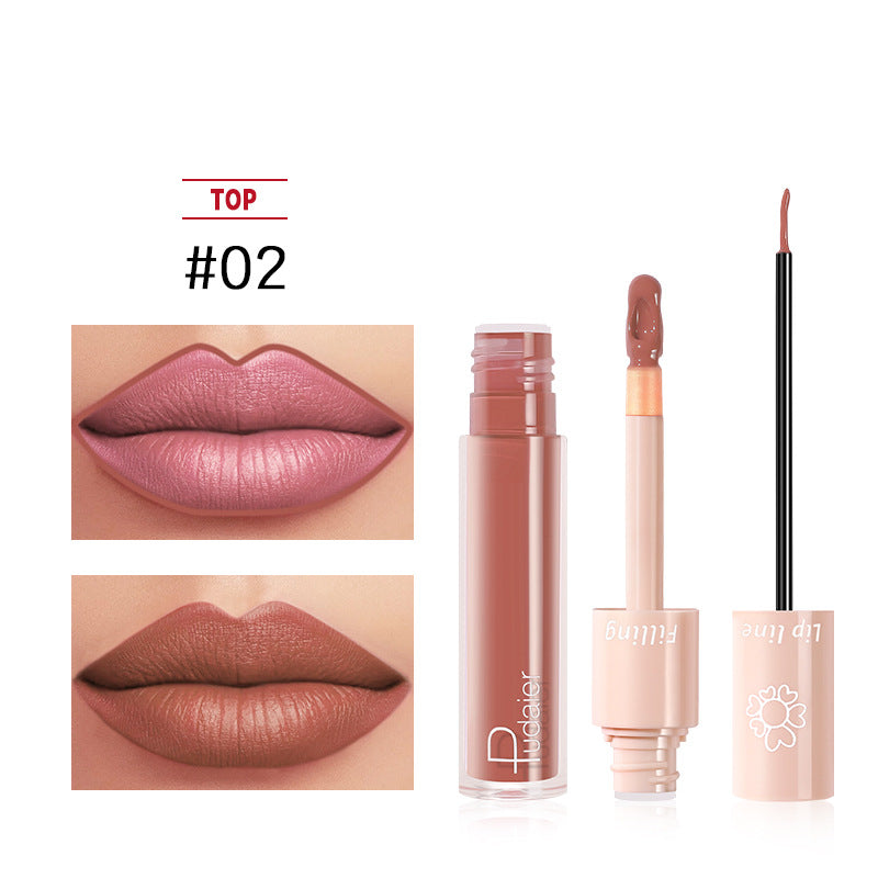 PUDAIER COSMETICS Lip Liner & Matte Liquid Lipstick Duo