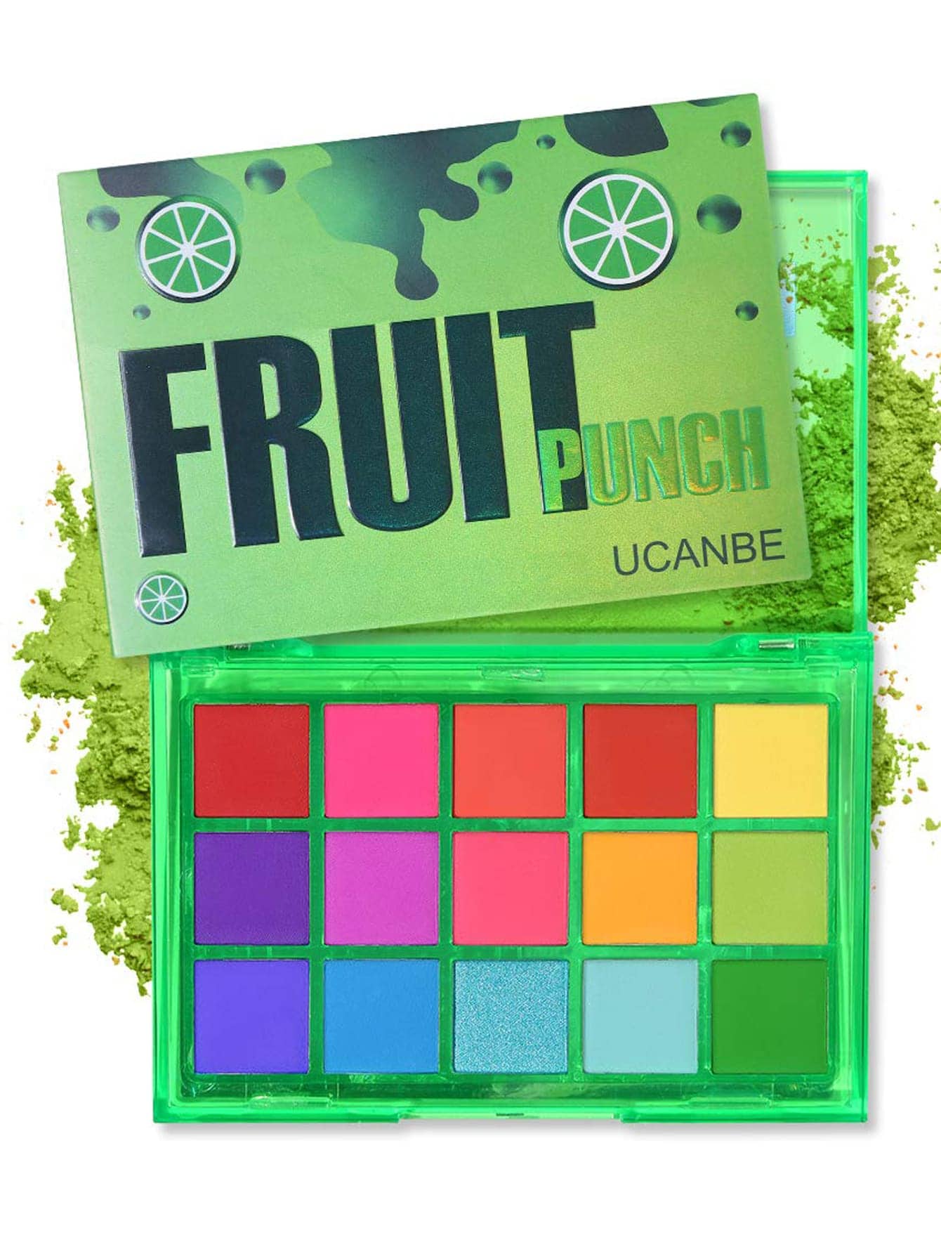 UCANBE Fruit Punch Collection 15 Colors Eyeshadow Palette