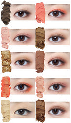 NOVO 10 Colors Matte Eyeshadow Palette