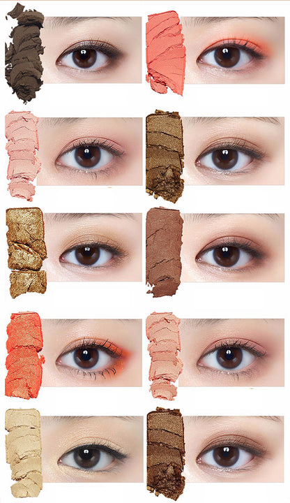 NOVO 10 Colors Matte Eyeshadow Palette