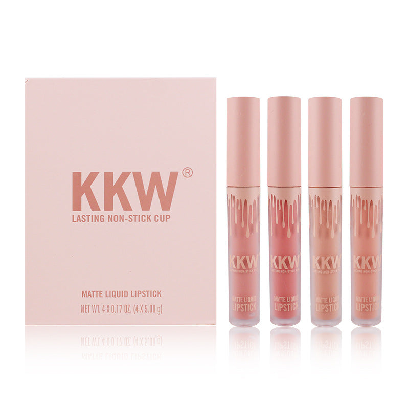 KKW Matte Lasting 4 Non-Stick Lipsticks