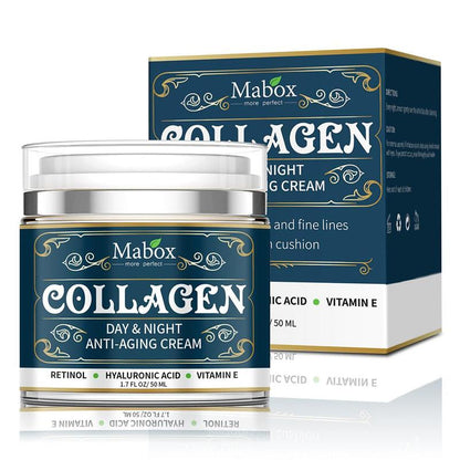 MABOX Skin Care Collagen Cream with Vitamin E