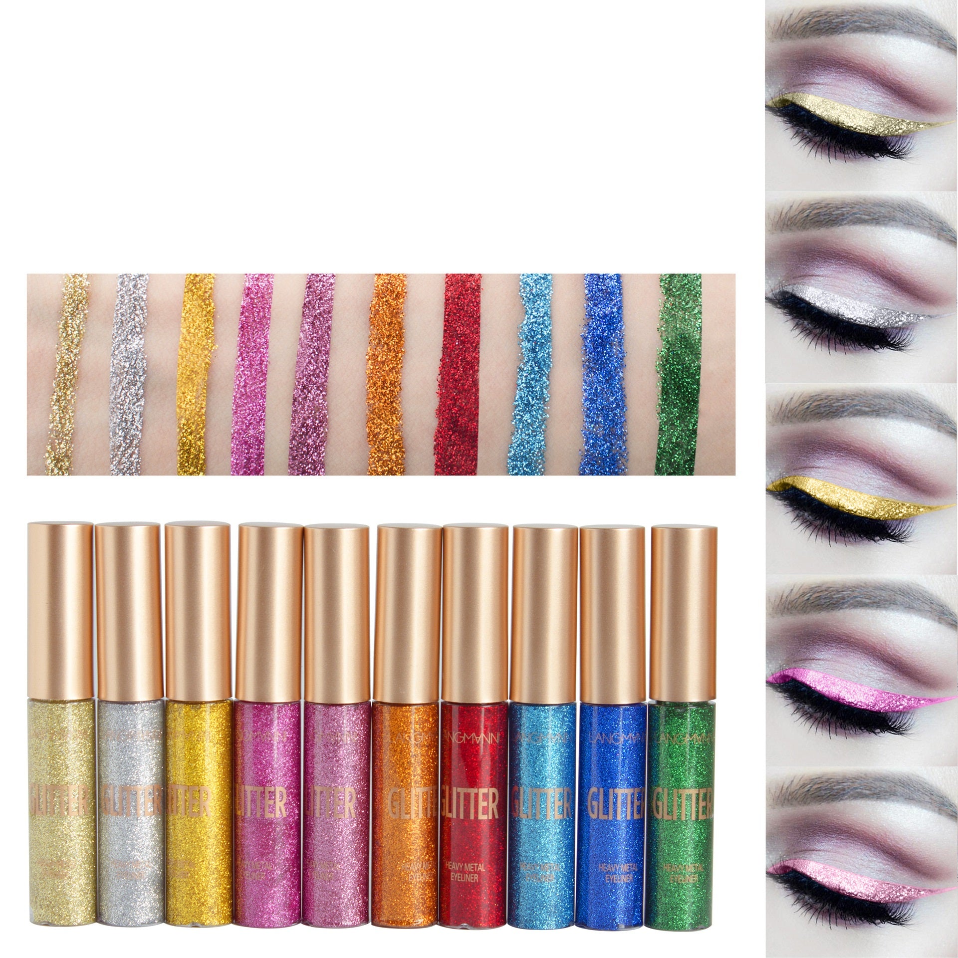 LANGMANNI COSMETICS Glitter Liquid Eyeliner