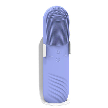 Silica Gel Ultrasonic Facial cleansing brush