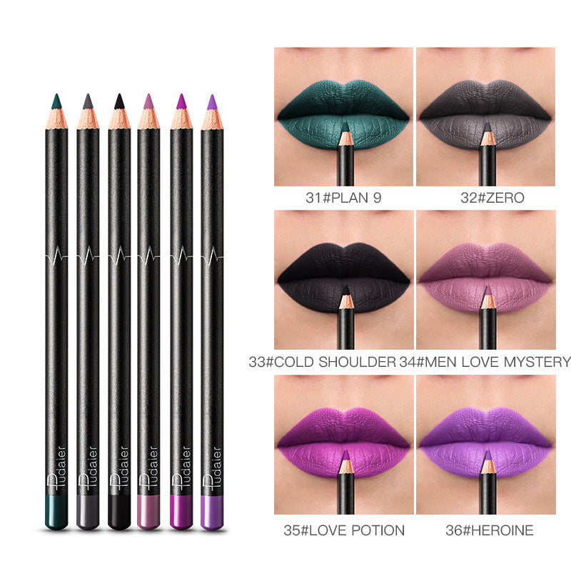 PUDAIER Long lasting Lip Liners set