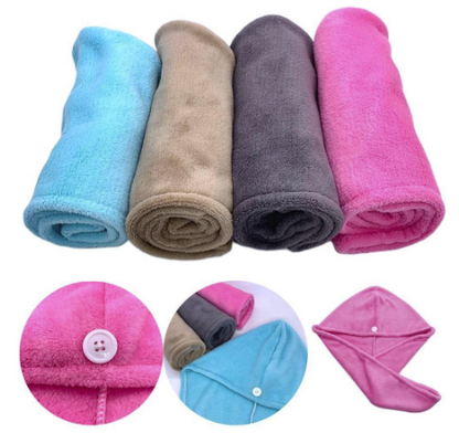 Microfiber Fast Drying Hair Towel