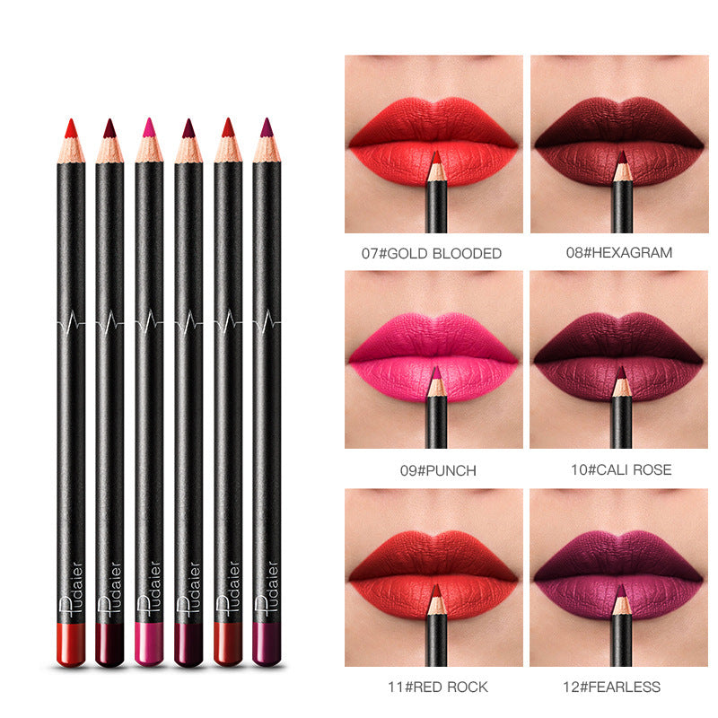 PUDAIER Long lasting Lip Liners set
