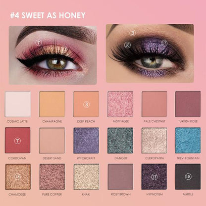 FOCALLURE "Sweet as Honey" Eyeshadow Palette