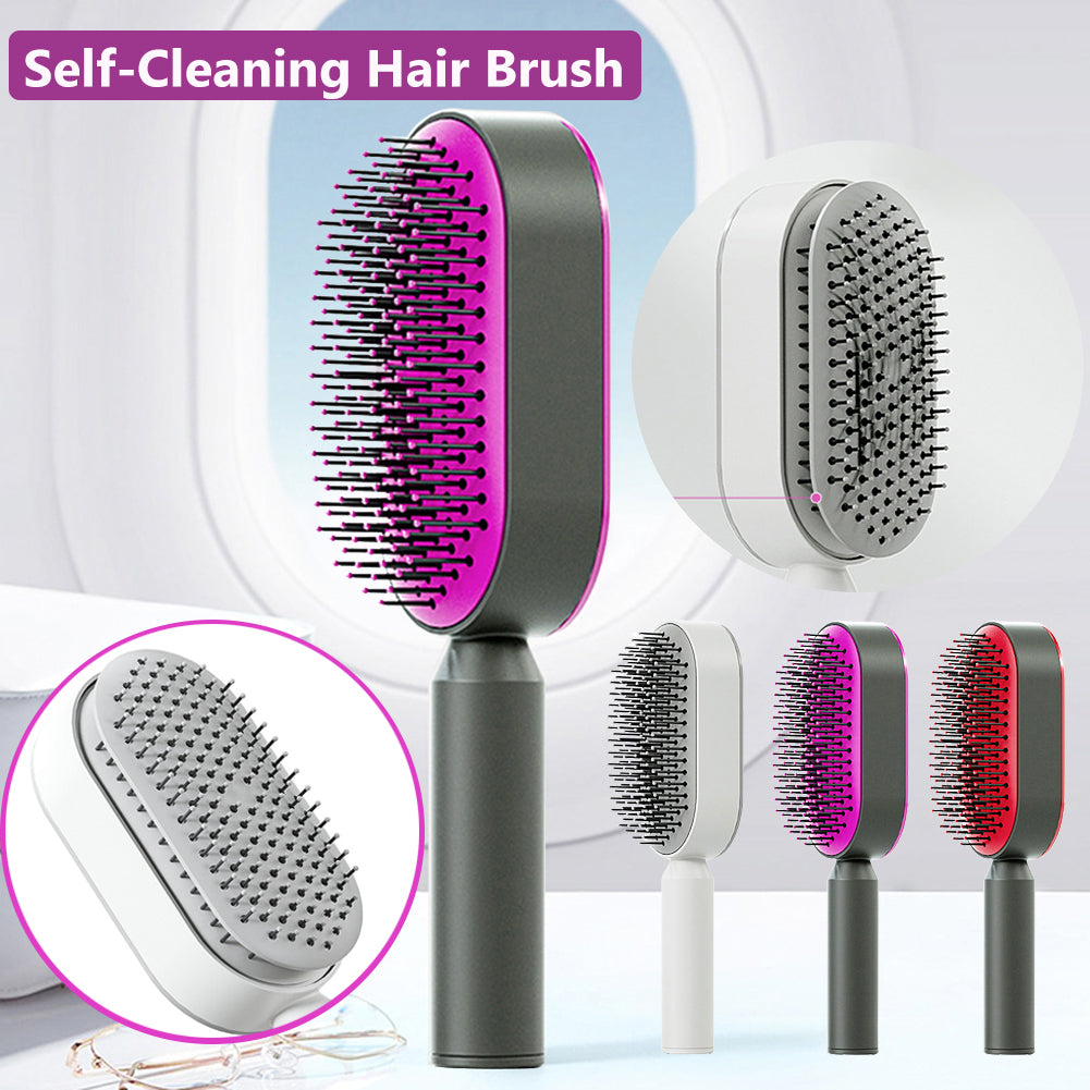 Self Cleaning & Massage Scalp Hair Brush
