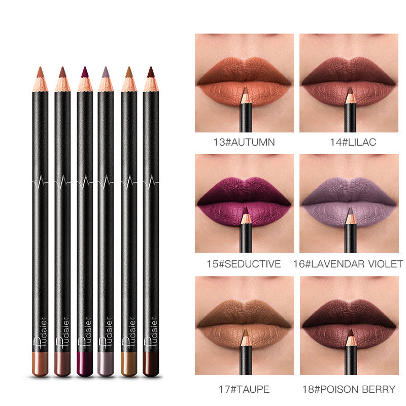 PUDAIER Long lasting Lip Liners set